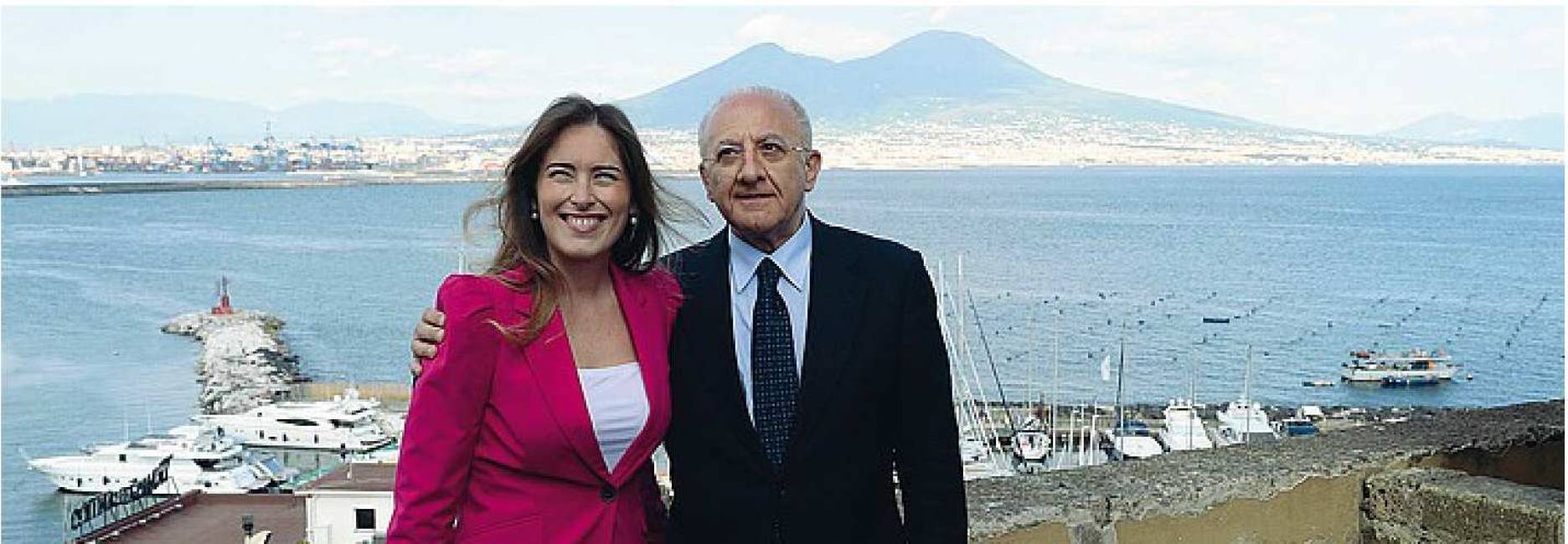 Maria Elena Boschi e Vincenzo De Luca